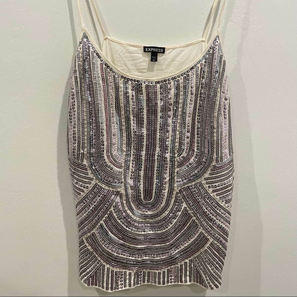 SEQUIN SPAGHETTI STRAP